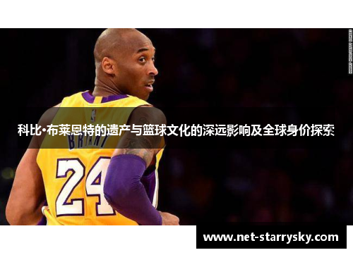科比·布莱恩特的遗产与篮球文化的深远影响及全球身价探索