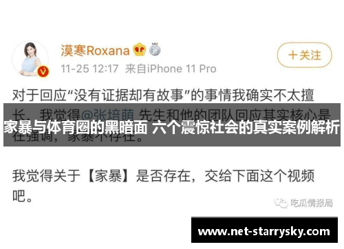 家暴与体育圈的黑暗面 六个震惊社会的真实案例解析